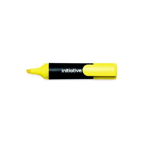 Initiative+Water+Based+Highlighters+Wedge+ShapedTip+Yellow