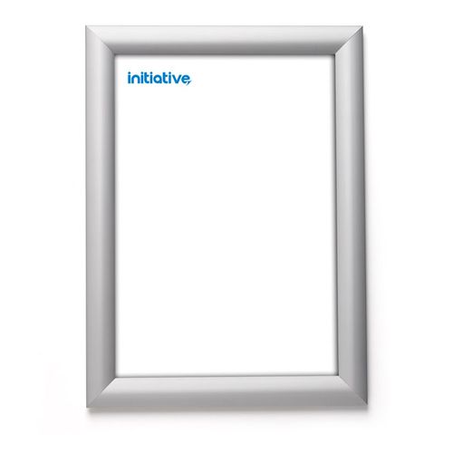 Deflecto+A4+25mm+Profile+Snap+Frame+with+Silver+Effect+Frame