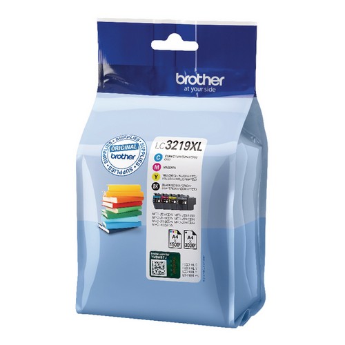 Brother+LC3219XLVAL+Ink+Cartridge+Value+Pack+1+each+of+LC3219XLBK+LC3219XLC+LC3219XLM+LC3219XLY