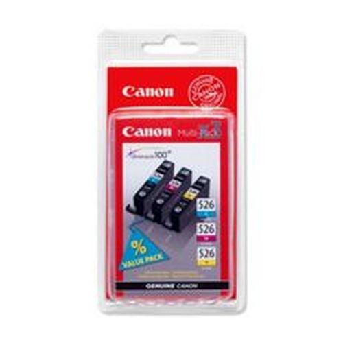 Canon+4541B006AA+CLI526CMY+Ink+Cartridge+Cyan+Magenta+Yellow