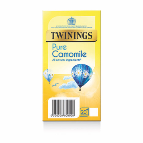 Twinings+Pure+Camomile+Envelopes+Quantity+20+Bags