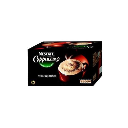 Nescafe+Cappuccino+Instant+Coffee+One+Cup+Sachets+Pack+50