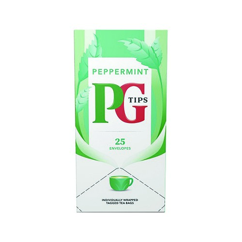 PG+Tips+Tea+Bags+Peppermint+Enveloped+Pack+25