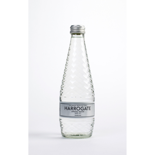 Harrogate+Sparkling+Water+Glass+Bottle+330ml+Pack+24