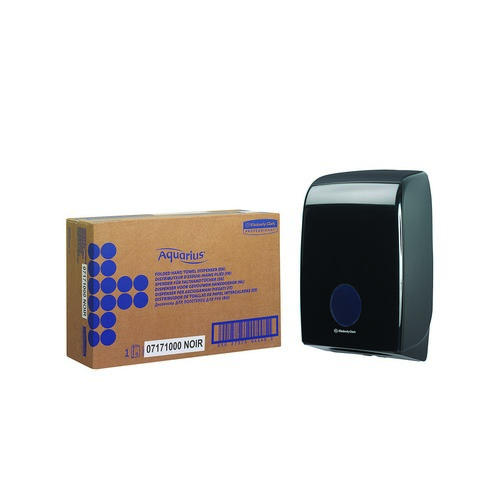 Aquarius+Hand+Towel+Dispenser+Black+7171