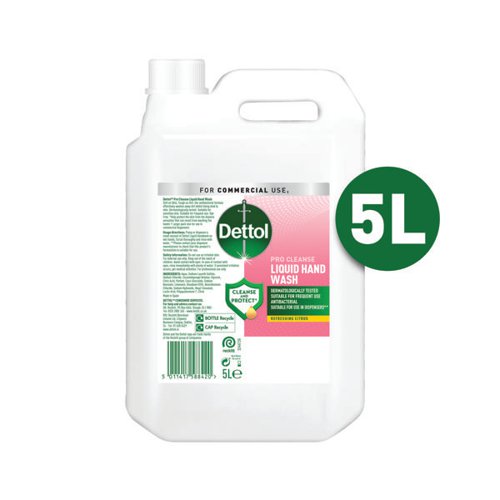 Dettol+Pro+Cleanse+Antibacterial+Hand+Wash+Soap+Citrus+5L+3253761