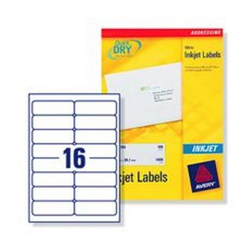Avery+Address+Quick+Dry+Inkjet+Laser+Labels+99.1x34+Pack+100