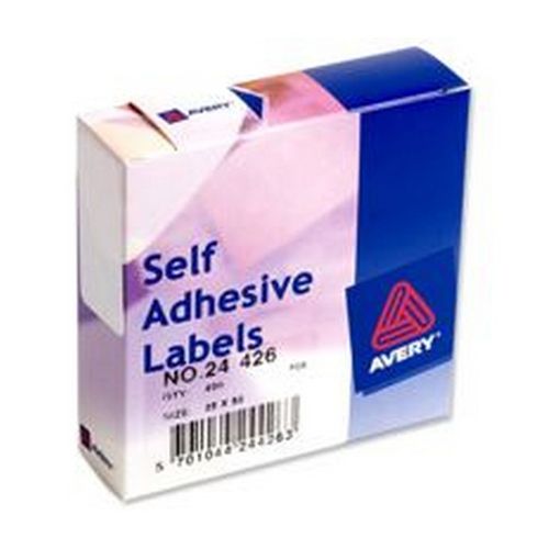 Avery+Small+Pack+White+Labels+In+Dispensers+400+Labels+Size+25mmx50mm