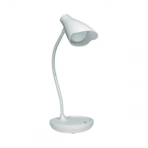 Unilux+Dimmable+LED+Lamp+with+USB+Charging+and+Touch+Control+White