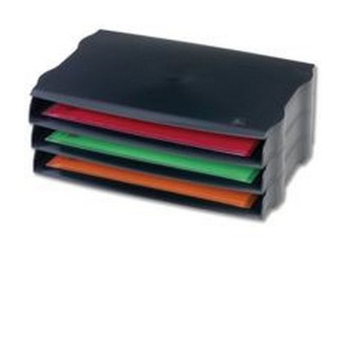 Avery+Desktop+Range+Wide+Entry+Stackable+Letter+Tray+Set+w243xd45xh362mm+Black