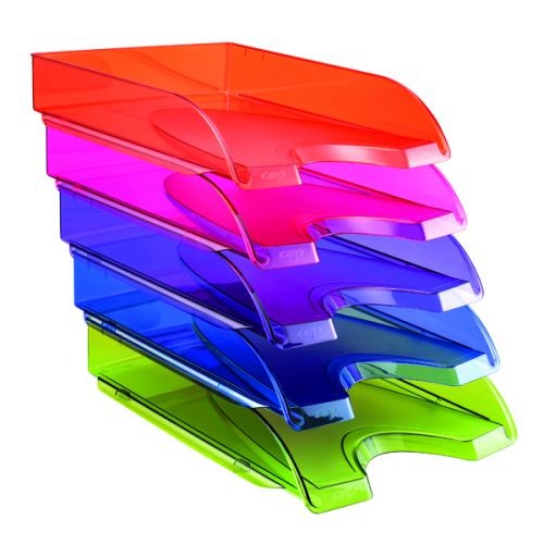 Happy+by+CEP+Pack+of+5+Multicolour+Letter+Trays