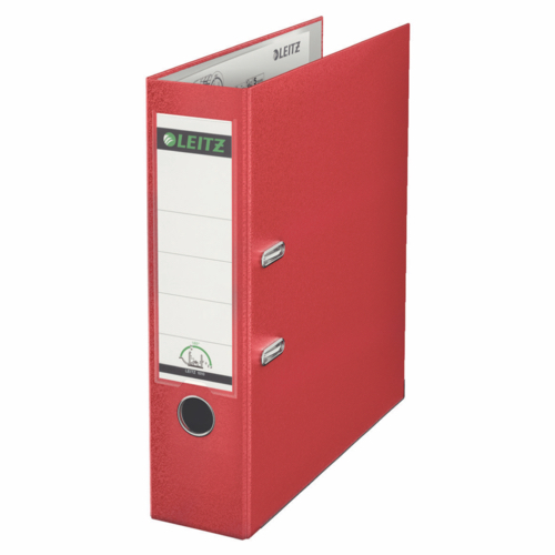 Leitz+Lever+Arch+File+80mm+A4+Red
