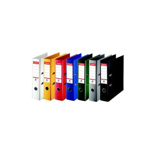 Esselte+Lever+Arch+File+Polypropylene+A4+75mm+White