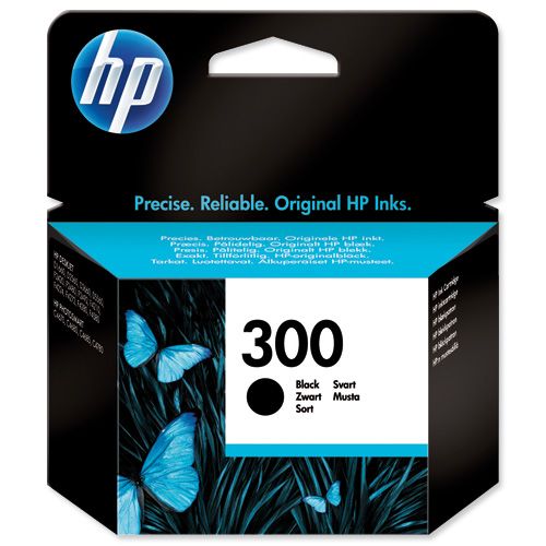 Hewlett+Packard+300+Ink+Cartridge+Black+CC640EE