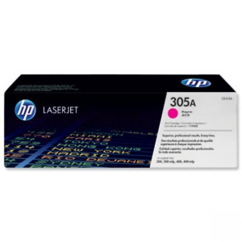 Hewlett+Packard+No+305A+Toner+Cartridge+Magenta+CE413A