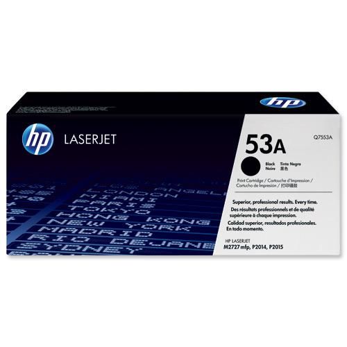 Hewlett+Packard+Laser+Toner+Cartridge+Black+Q7553A