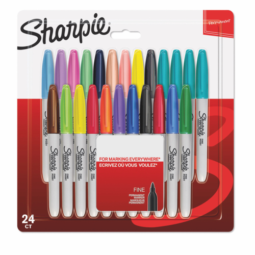 Sharpie+Assorted+Pastel+Markers+Fine+Pack+24