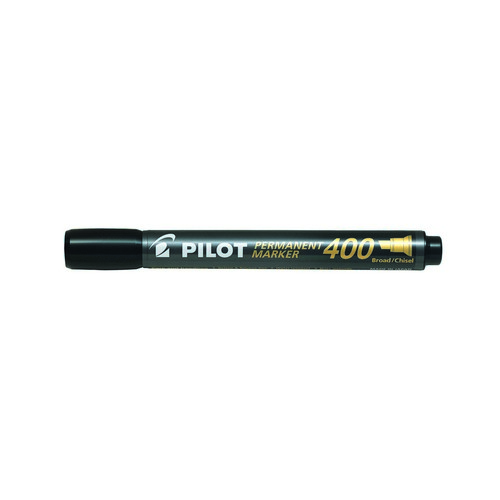 Pilot+400+Permanent+Marker+Black+Chisel+Tip