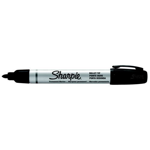 Sharpie+Metal+Permanent+Marker+Small+Bullet+Tip+Black