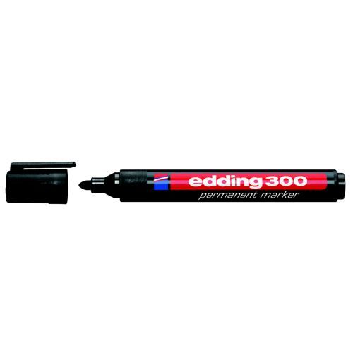 Edding+Permanent+Marker+300+Bullet+Tip+Black