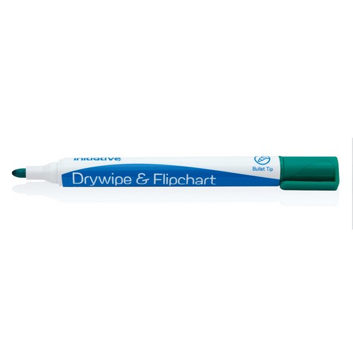 Initiative+Drywipe+and+Flipchart+Marker+Xylene+Free+Water+Resistant+Green