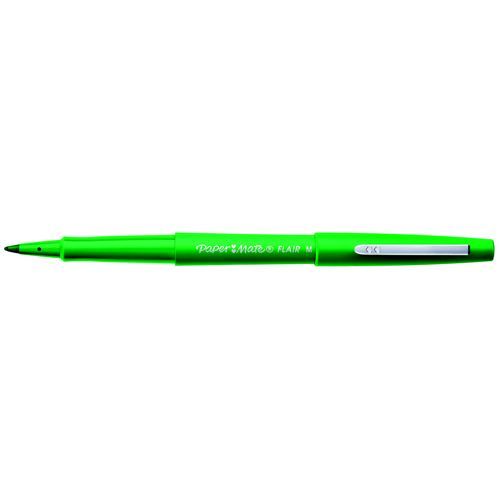 PaperMate+Fine+Line+Marker+Nylon+1.1mm+Tip+0.8mm+Line+Green