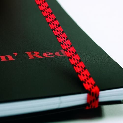 Black+N+Red+Recycled+Notebook+A5+Polypropylene