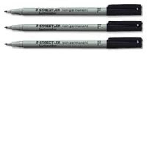 Staedtler+Lumocolor+Over+Head+Projector+Pens+Fine+Non+Permanent+Black