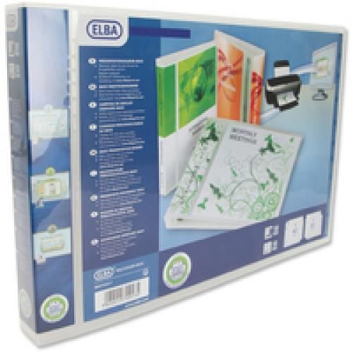 Elba+Panorama+Presentation+Binder+A3l+4DR30+PVC+Wht
