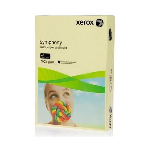 Xerox+Symphony+Pastel+Yellow+A4+210X297mm+80Gm2+FSC4+Pack+500