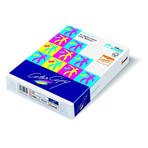 Color+Copy+Paper+White+Min+50%25+FSC4+A4+210x297mm+100Gm2+Pack+500
