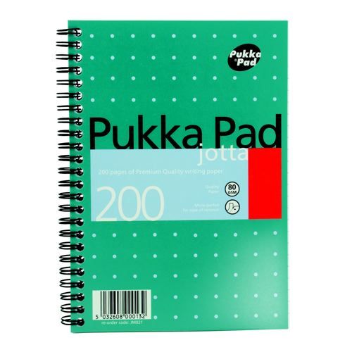 Pukka+Pad+Writing+Pads+Jotta+Metallic+A5+80gsm+200+Pages