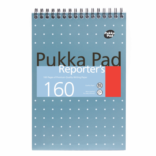 Pukka+Pad+Shorthand+Notebook+160+Pages+Blue
