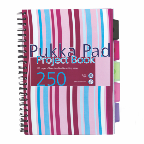 Pukka+Pad+Project+Book+A4+Assorted+Pack+3