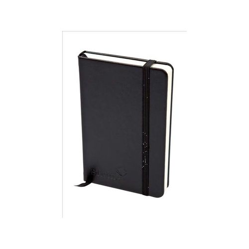 Silvine+Executive+Soft+Feel+Notebook+Black+A4+Premium+Ivory+Paper+Feint+Ruled