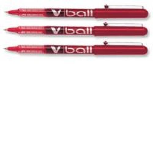 Pilot+VB5+Rollerball+Pen+0.5mm+Tip+0.3mm+Line+Red