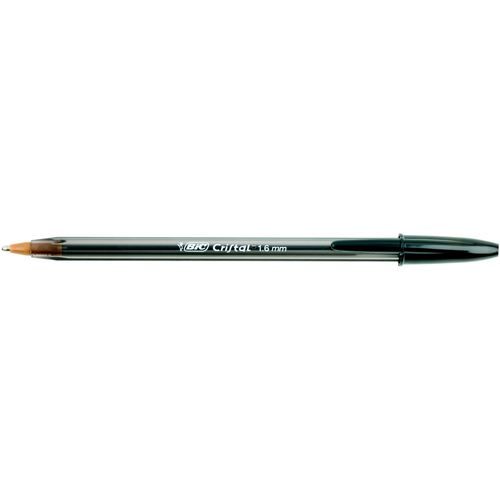 Bic+Cristal+Large+Ballpoint+Pen+Broad+Nib+1.6mm+Line+Width+0.8mm+Black