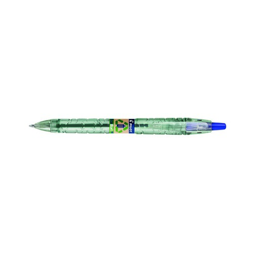 Pilot+Ecoball+Recycled+Ballpoint+Medium+Blue+Pack+10