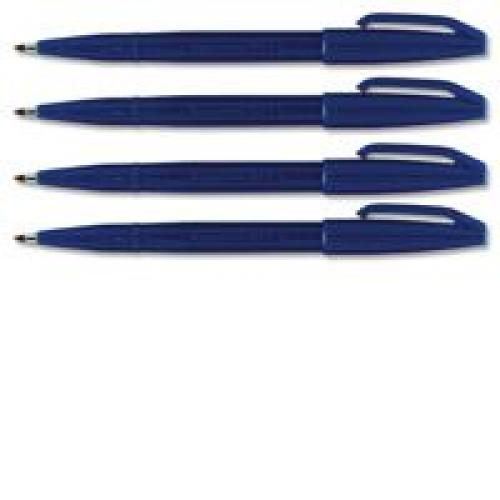 Pentel+Sign+Pen+Fibre+Tip+Marker+Blue