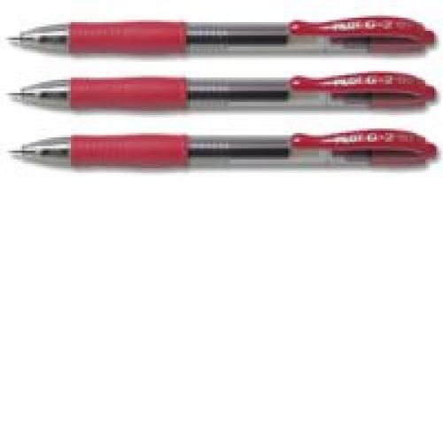 Pilot+G207+Retractable+Gel+Ball+Point+Pen+Red