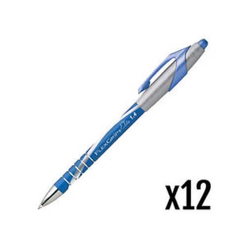 Papermate+Flexgrip+Elite+Retractable+Ball+Point+Pen+1.4mm+Blue