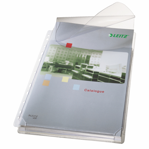 Leitz+Premium+Expandable+Pocket+With+Flap+A4+20mm+Pack+5