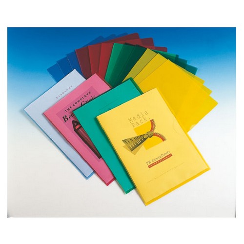 Esselte+Standard+Folder+A4+Yellow+Pack+100