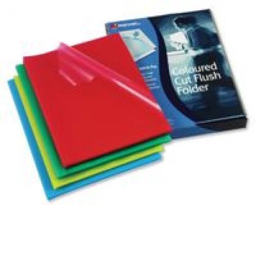 Rexel+Copyking+Folder+Assorted+Polypropylene+A4+Pack+100