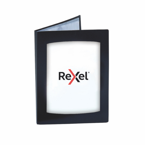 Rexel+Clearview+Display+Book+A4+Black