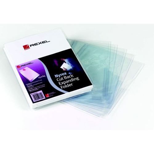 Rexel+Nyrex+Cut+Back+Expanding+Folder+Pack+10