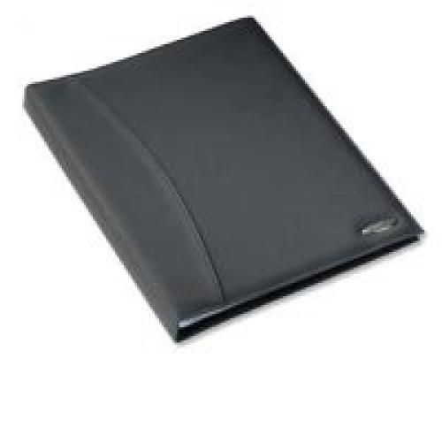 Rexel+Soft+Touch+Smooth+Display+Book+24+Pocket+Black