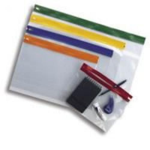 Snopake+Zippa+Bag+S+A5+Assorted+Pack+of+25