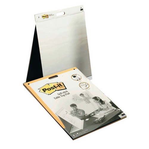 Postit+Table+Top+Easel+Refill+Pad+Plain+White+563R