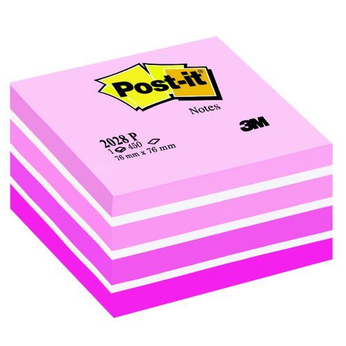 3M+PostIt+Notes+Cube+76x76mm+Energy+Colours